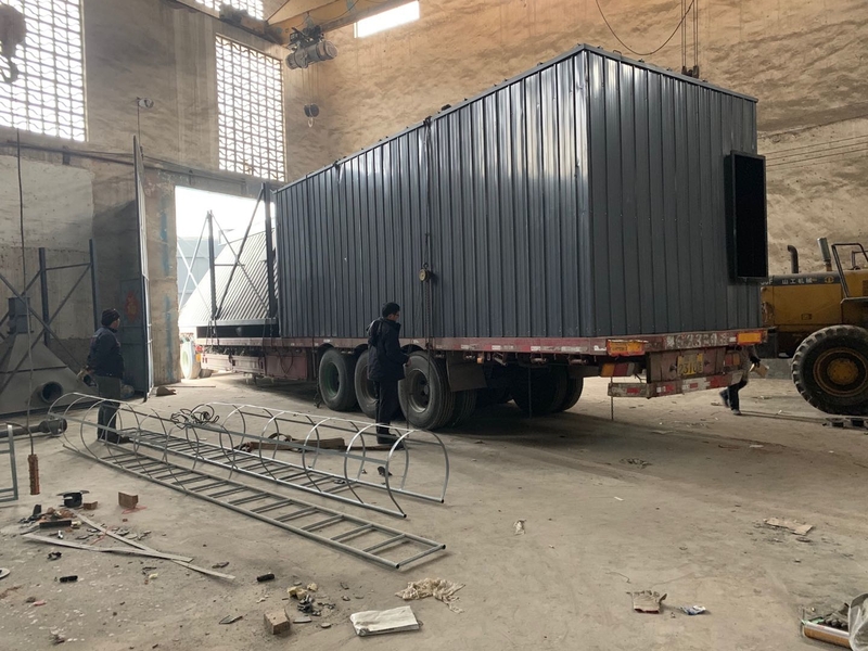 沙子烘干除尘发货