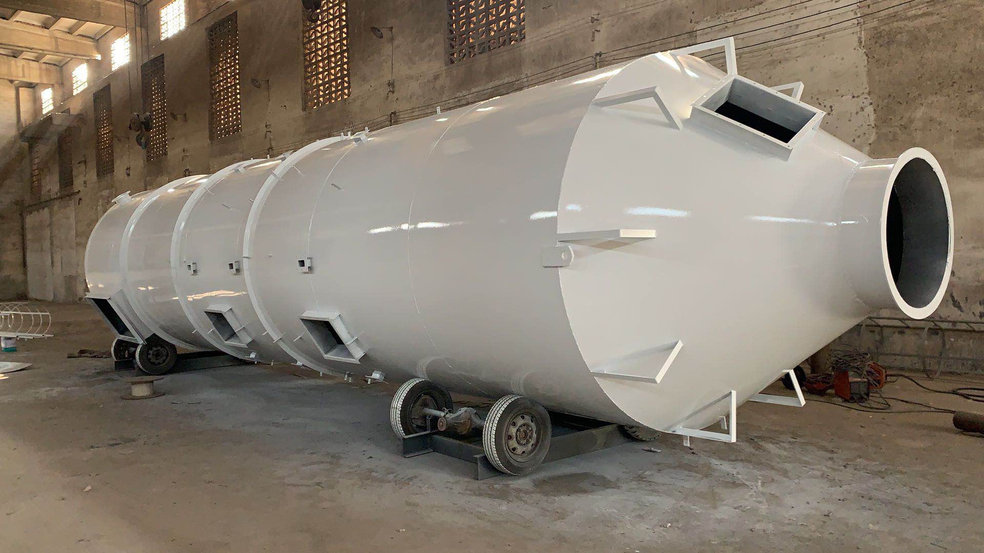 脱硫塔制作完成